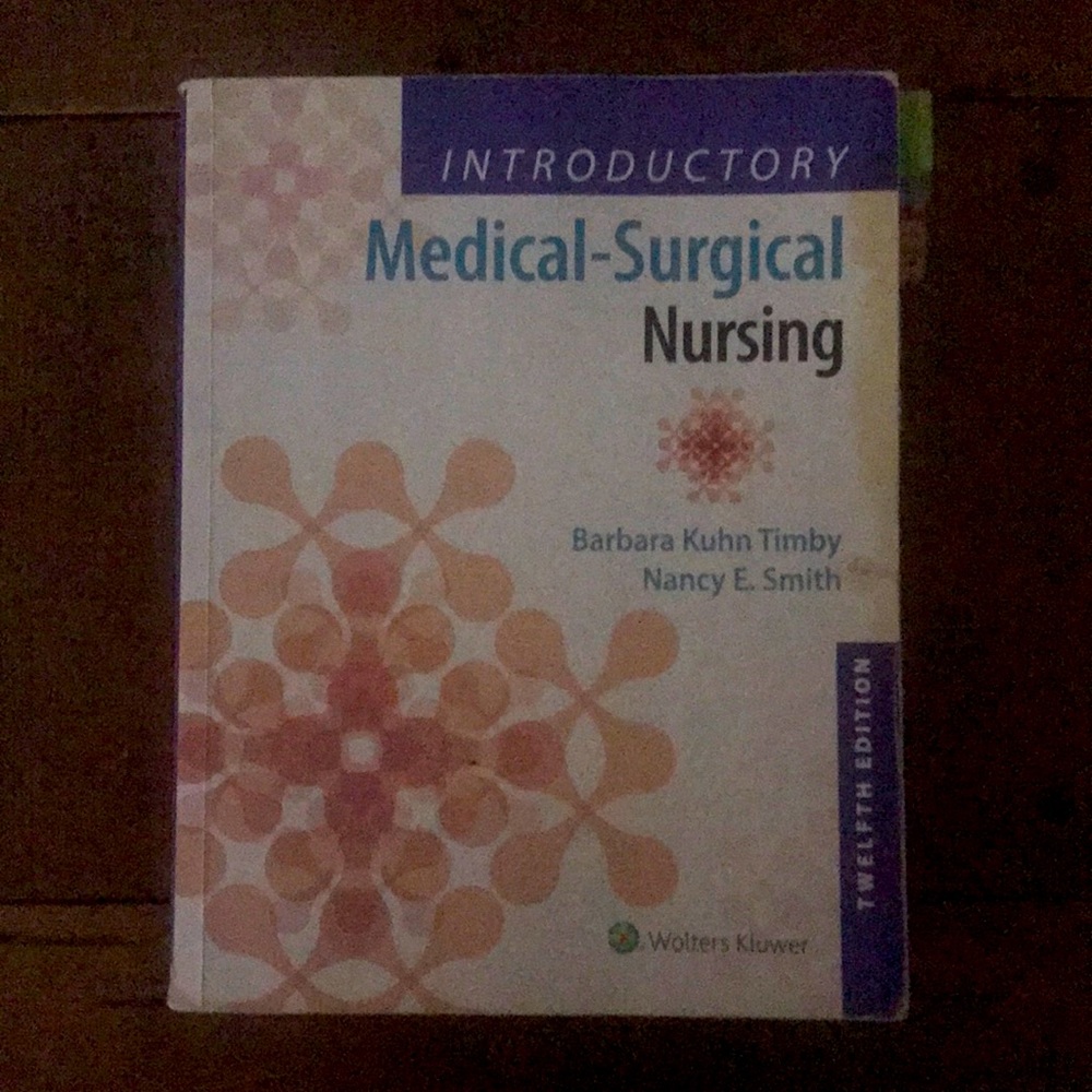 Intro Medical surgical nursing 12th edition